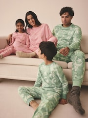 Green Mens Ramadan Matching Family Pyjamas Set - Image 2 of 11
