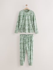 Green Mens Ramadan Matching Family Pyjamas Set - Image 7 of 11