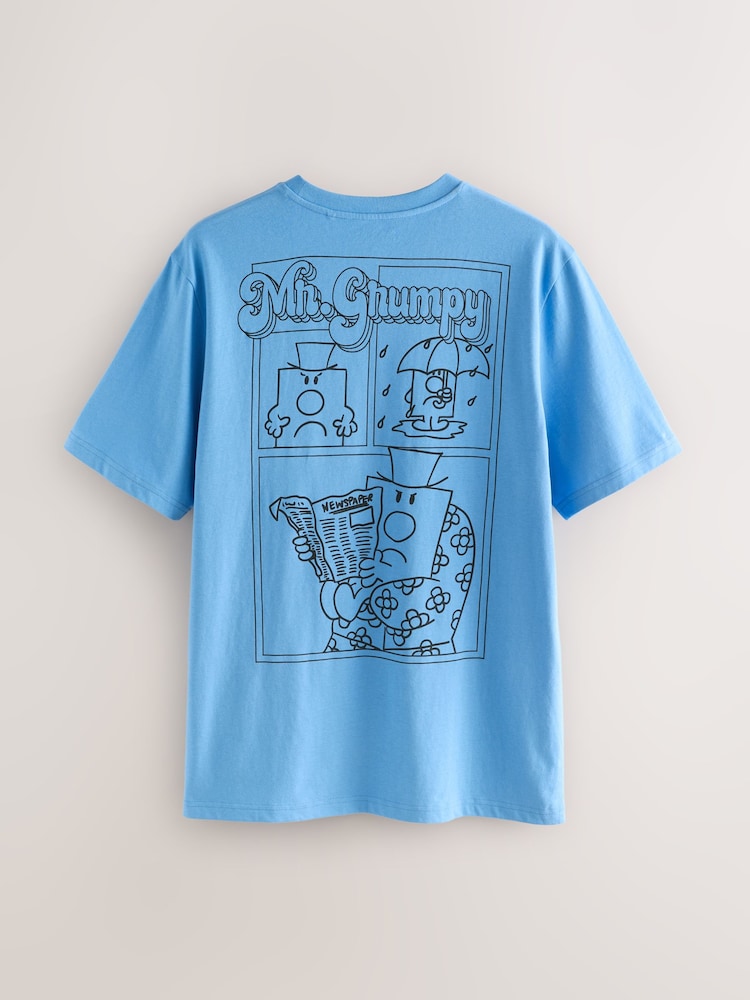 Buy Blue Licence Mr Men Grumpy Short Pyjamas Set from the Next UK