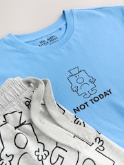 Blue Licence Mr Men Grumpy Short Pyjamas Set - Image 12 of 13