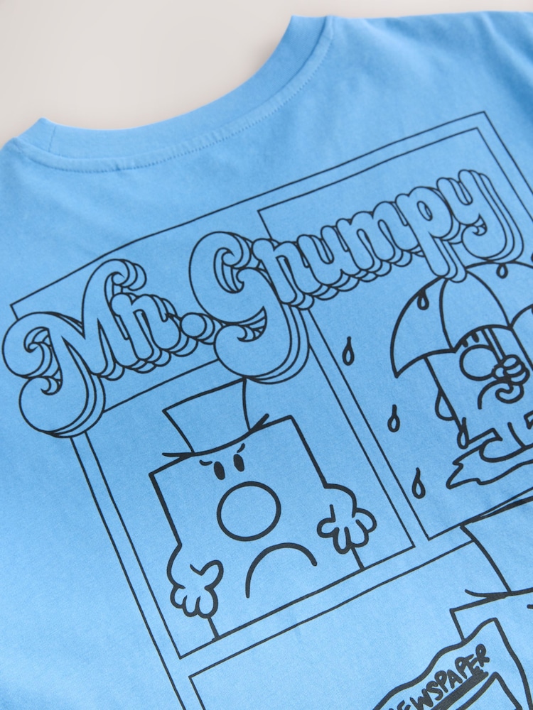 Blue Licence Mr Men Grumpy Short Pyjamas Set - Image 13 of 13