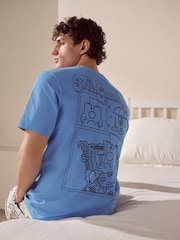 Blue Licence Mr Men Grumpy Short Pyjamas Set - Image 4 of 13