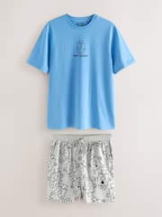 Blue Licence Mr Men Grumpy Short Pyjamas Set - Image 7 of 13