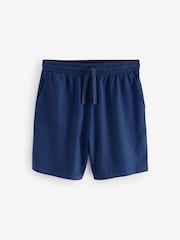 Navy Blue/Blue Lightweight 100% Cotton Shorts 3 Pack - Image 3 of 14