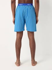 Blue/Green Jersey Stripe Pyjamas Shorts 2 Pack - Image 3 of 13