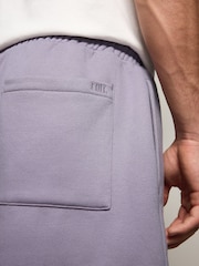 Lilac Purple EDIT Jersey Shorts - Image 4 of 11