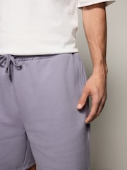 Lilac Purple EDIT Jersey Shorts - Image 5 of 11
