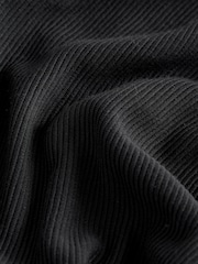 Noir - Cuffed Textured TENCEL™? Modal Pyjamas Set - Image 8 de 9