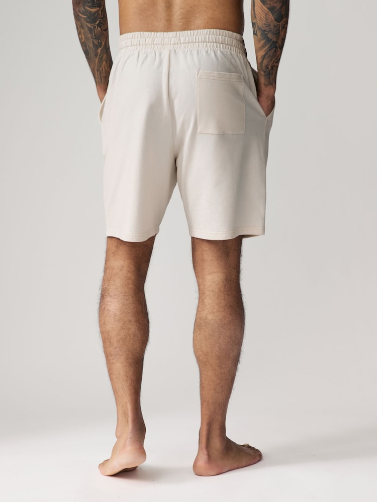 Blue/Pink/Neutral Lightweight 100% Cotton Shorts 3 Pack - Image 4 of 14