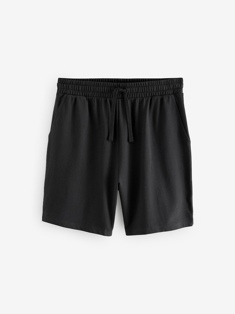 Blue/Pink/Neutral Lightweight 100% Cotton Shorts 3 Pack - Image 9 of 14