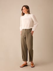 Ro&Zo Green Petite Ro&Zo Green Cargo Trousers - Image 1 of 4