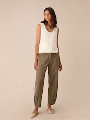 Pantaloni tip cargo verzi Ro&Zo - Image 2 of 5