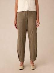 Pantaloni tip cargo verzi Ro&Zo - Image 3 of 5
