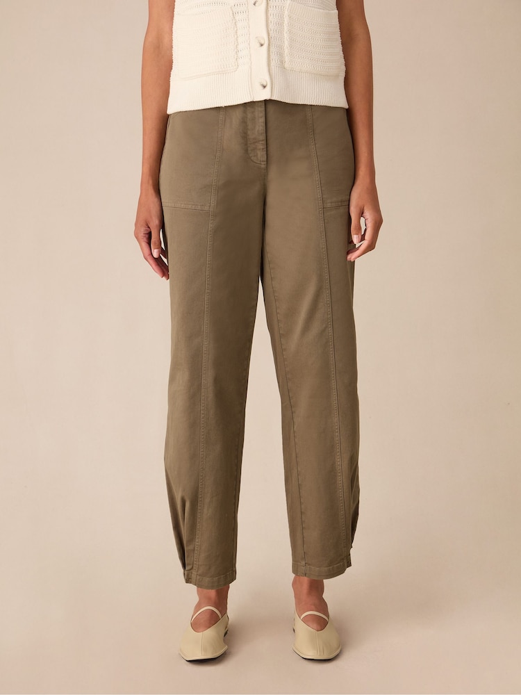 Pantaloni tip cargo verzi Ro&Zo - Image 3 of 5