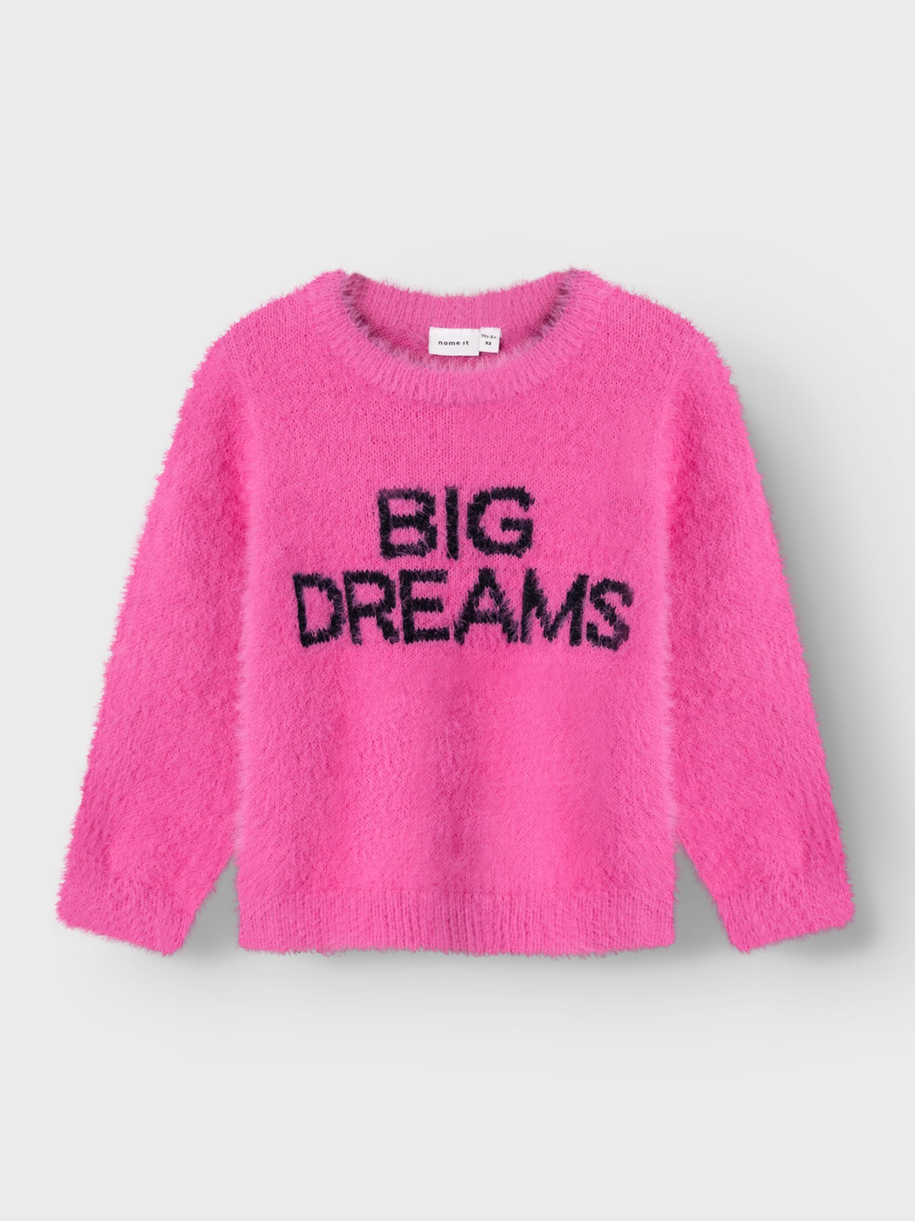 Pink slogan jumper new arrivals