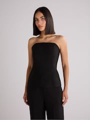 Ro&Zo Black Bandeau Top - Image 1 of 2