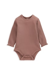 Mamas & Papas Pink Floral Corduroy Dungarees And Bodysuit Set - Image 5 of 5