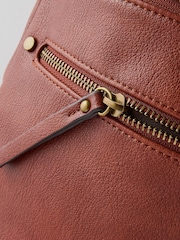 Marrón tostado - Bolso messenger lavado - Imagen 9 de 10