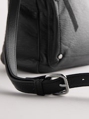 Negro - Bolso messenger lavado - Imagen 10 de 12