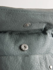Blue Washed Messenger Bag - Image 10 of 11