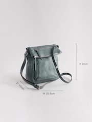 Blue Washed Messenger Bag - Image 4 of 11