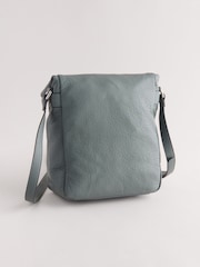Blue Washed Messenger Bag - Image 6 of 11