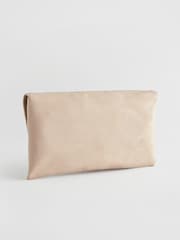 Nude - Clutch-Tasche mit abnehmbarer Kette - Bild 2 von 6