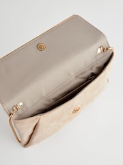 Nude - Clutch-Tasche mit abnehmbarer Kette - Bild 3 von 6