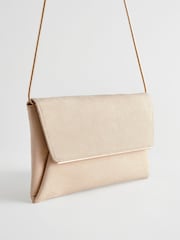 Nude - Clutch-Tasche mit abnehmbarer Kette - Bild 5 von 6