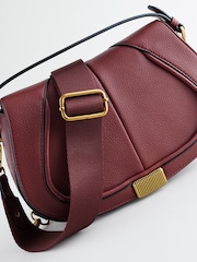 Burgundy Red Saddle Bag - Image 11 of 12