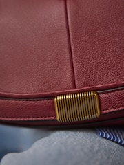 Burgundy Red Saddle Bag - Image 7 of 12