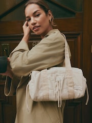self. Stone Nylon Mini Shoulder Bag - Image 1 of 10