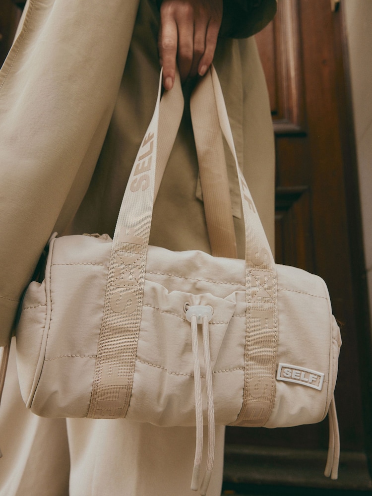 self. Stone Nylon Mini Shoulder Bag - Image 3 of 10
