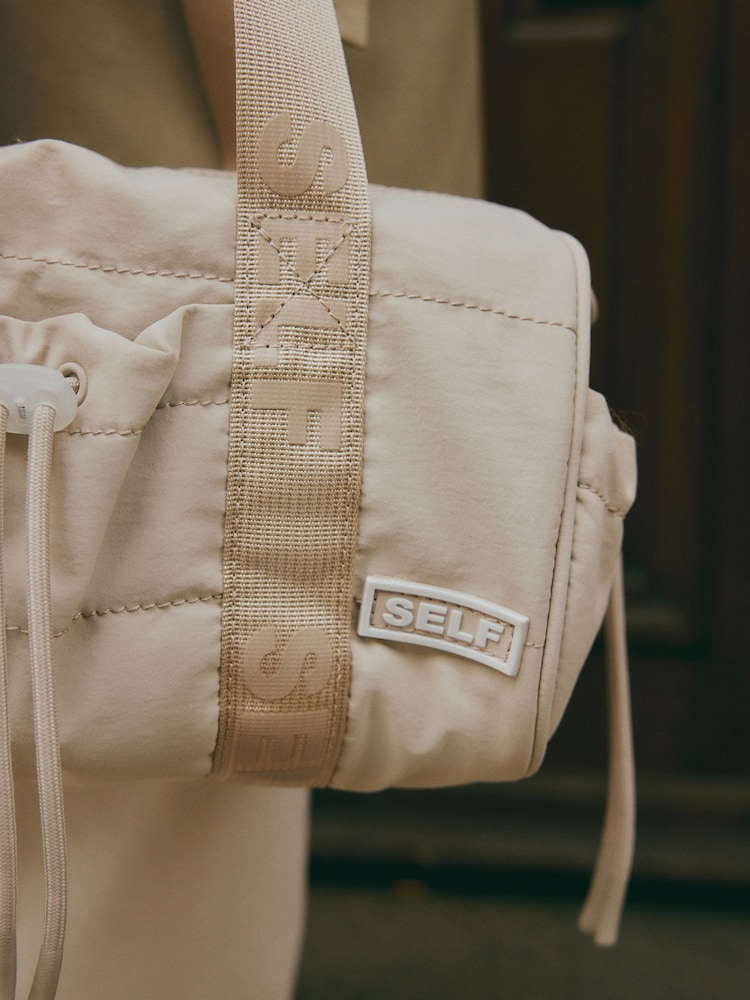 self. Stone Nylon Mini Shoulder Bag - Image 4 of 10
