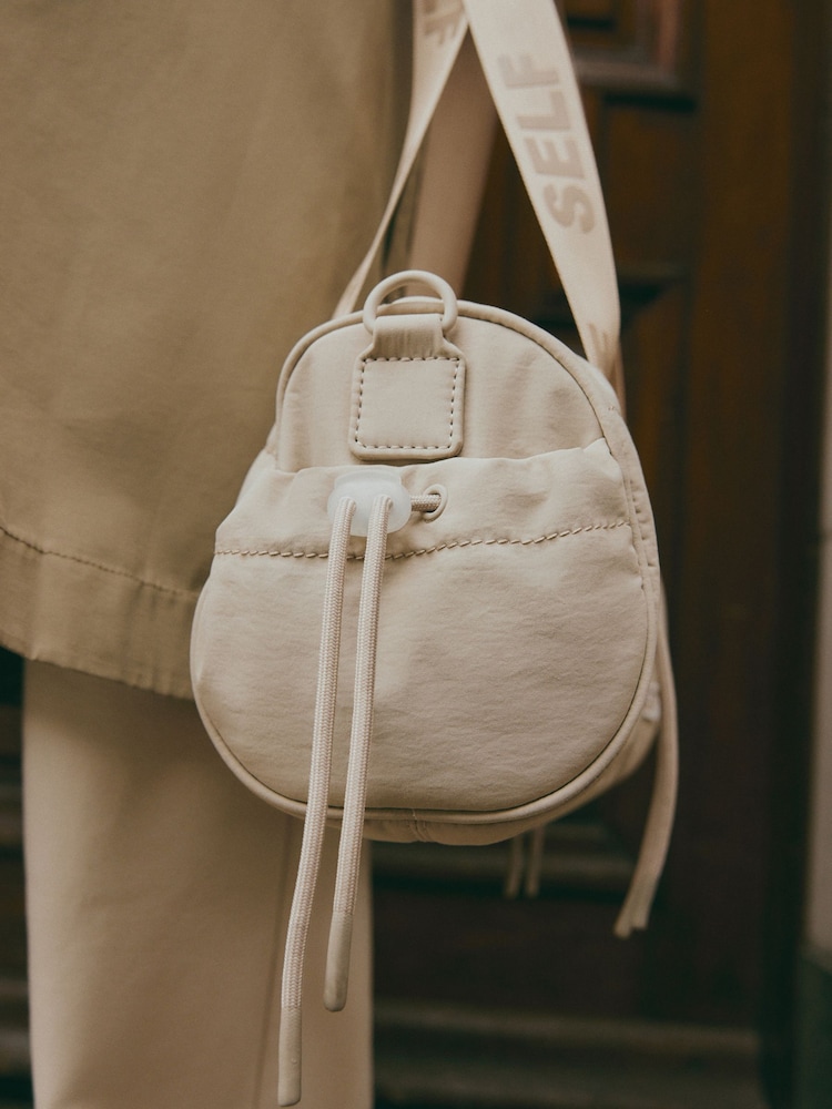 self. Stone Nylon Mini Shoulder Bag - Image 5 of 10