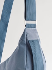 Blau - Umhängetasche mit Riemen - Bild 8 von 9