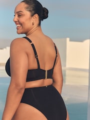 Black Ultimate Support F-K Underwired Bikini Top - Image 3 of 10
