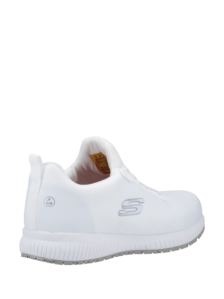 Skechers White Squad SR Myton Occupational Shoes - Image 2 of 3 Skechers White Squad SR Myton Occupational Shoes - Image 2 of 3