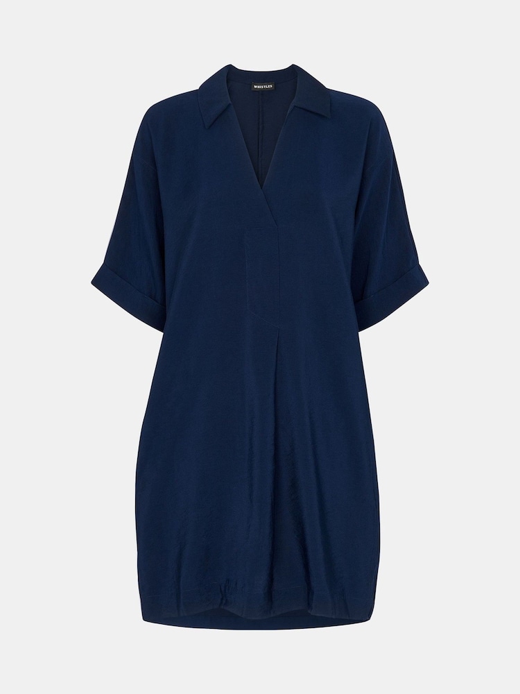 Vestido azul Melanie de Whistles - Imagen 5 de 5