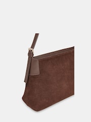 Whistles Paloma Suede Shoulder Maro Bag - Image 4 of 5