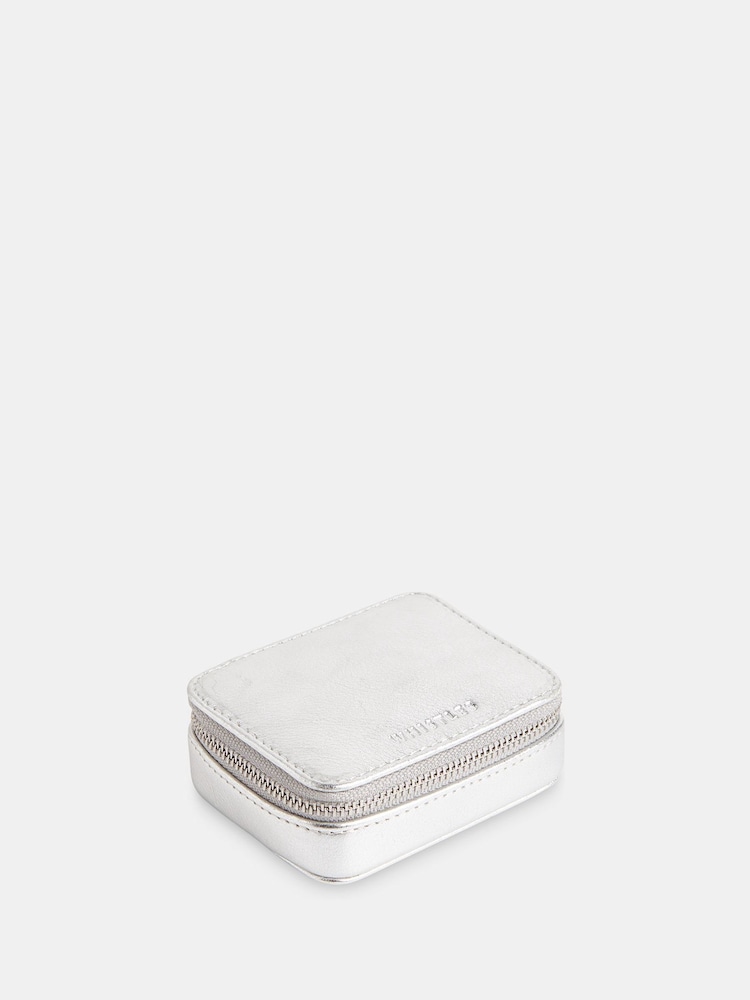 Whistles Silver Lotta Mini Jewellery Box - Image 3 of 3