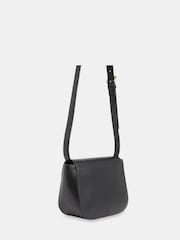 Whistles Carlota Turnlock Satchel Black Bag - Image 2 of 5