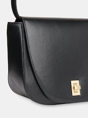 Whistles Carlota Turnlock Satchel Black Bag - Image 5 of 5