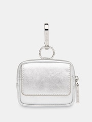 Whistles Silver Bibi Keyring Purse - Image 1 of 4