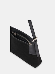 Whistles Paloma Small Suede Black Bag - Image 2 of 5