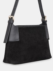 Whistles Paloma Small Suede Black Bag - Image 3 of 5