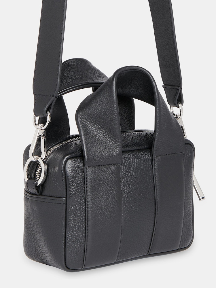 Whistles Monika Cross-Body Black Bag - Image 2 of 5