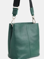 Whistles Green Dion Bucket Bag - Image 1 of 5