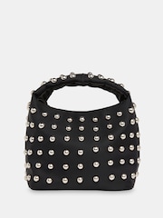 Whistles Luz Studded Mini Black Bag - Image 2 of 6