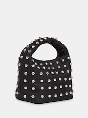 Whistles Luz Studded Mini Black Bag - Image 3 of 6